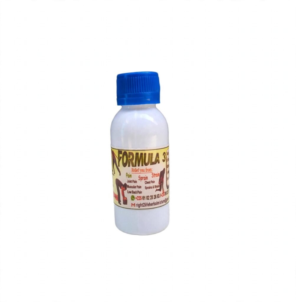 FORMULA 3 - Natural Pain & Wellness Solution